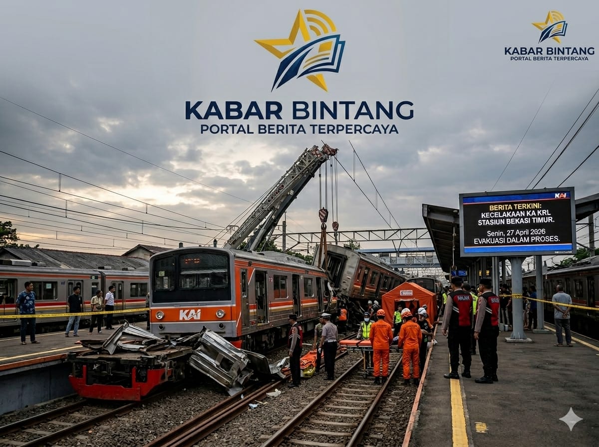 Tabrakan Maut KRL dan Argo Bromo Akibat Taksi Mogok di Perlintasan